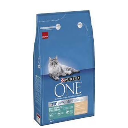 Opt PURINA ONE Adulto Esterilizado Trucha y Trigo 3Kg